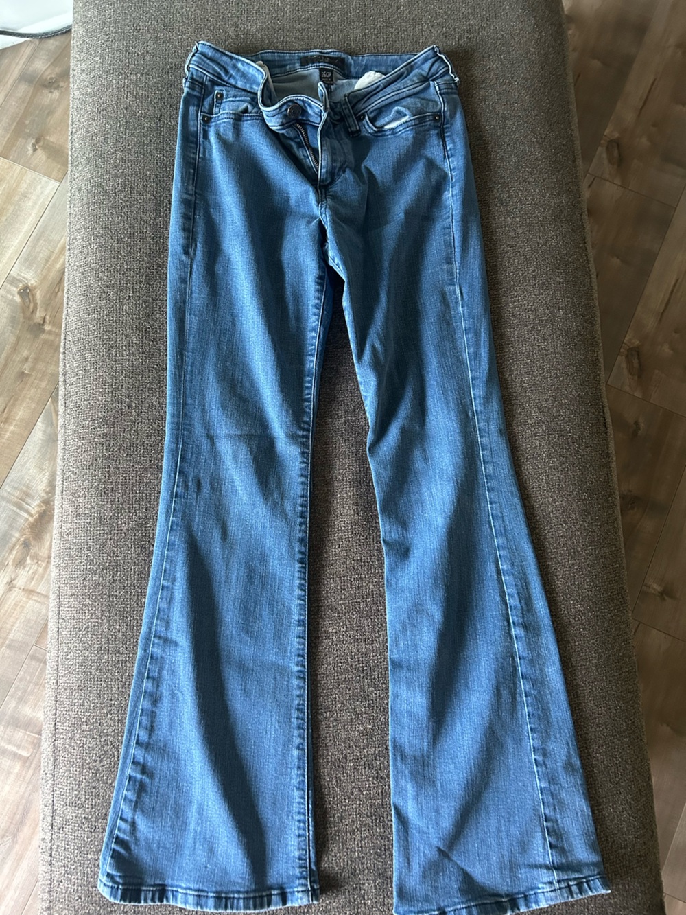 Banana Republic Blue Skinny Stretch Jeans